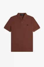 Fred Perry M3 Men’s Shirt Whisky Brown Black | EUCAN1628