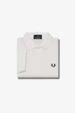 Fred Perry M3 Men’s Shirt White Navy | UKVGN0648