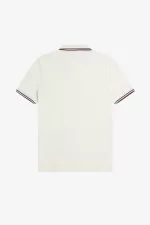 Fred Perry M3600 Men’s Shirt Beige French Navy Whisky Brown | ALECP3964