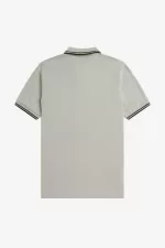 Fred Perry M3600 Men’s Shirt Grey Black | WVSMA9216