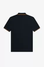 Fred Perry M3600 Men’s Shirt Navy Dark Coffee | AOLNY7286