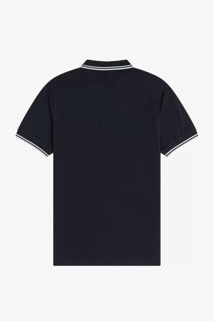 Fred Perry M3600 Men’s Shirt Navy White | GPDZC0975