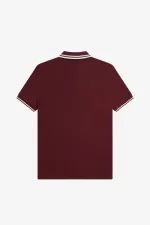 Fred Perry M3600 Men’s Shirt Oxblood Beige | VOLPD9381