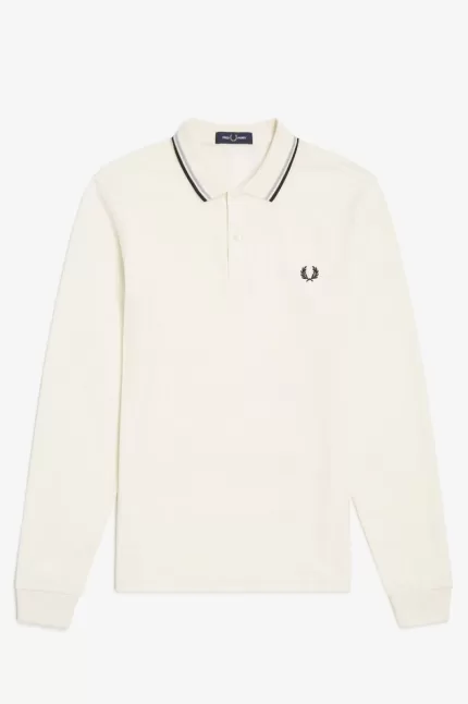 Fred Perry M3636 Men’s Shirt Beige Grey Black | EVMJF5193