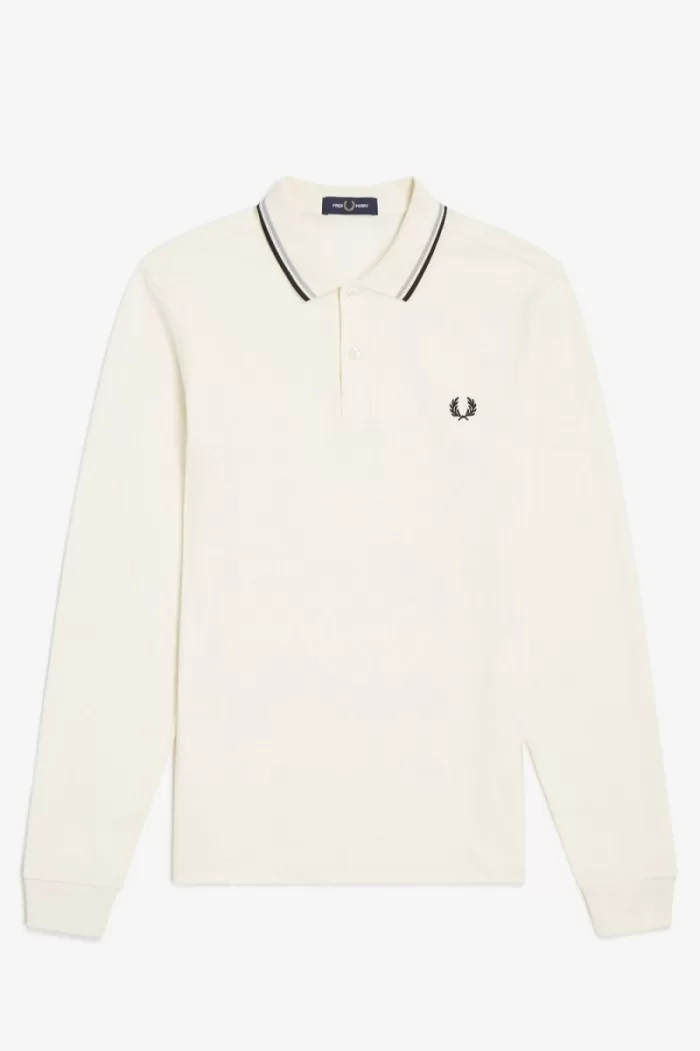 Fred Perry M3636 Men’s Shirt Beige Grey Black | EVMJF5193