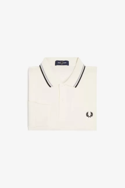 Fred Perry M3636 Men’s Shirt Beige Grey Black | EVMJF5193