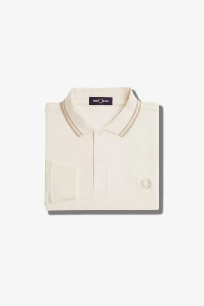 Fred Perry M3636 Men’s Shirt Beige Oatmeal Oatmeal | UWNBQ6734