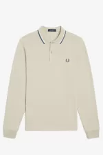 Fred Perry M3636 Men’s Shirt Light Mint Snow White Petrol Blue | PGOAZ8016