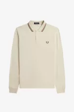 Fred Perry M3636 Men’s Shirt Oatmeal Brown Field Green | LYENF5428