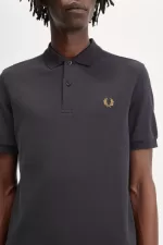 Fred Perry M6000 Men’s Shirt Anchor Grey Dark Coffee | OUDXR3652