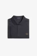 Fred Perry M6000 Men’s Shirt Anchor Grey Dark Coffee | OUDXR3652