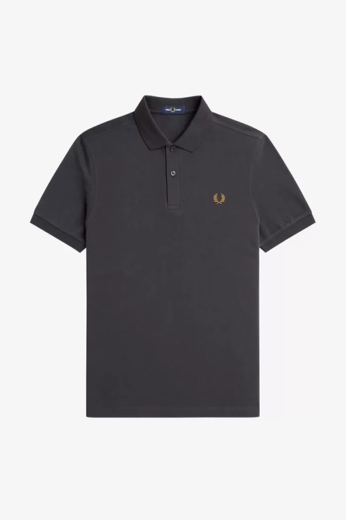 Fred Perry M6000 Men’s Shirt Anchor Grey Dark Coffee | OUDXR3652