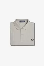 Fred Perry M6000 Men’s Shirt Grey Black | MLYRB7503