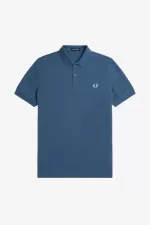 Fred Perry M6000 Men’s Shirt Midnight Blue Light Aqua | RICFJ8761