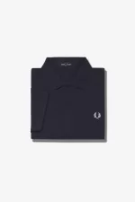 Fred Perry M6000 Men’s Shirt Navy Snow White | WPVRF3872