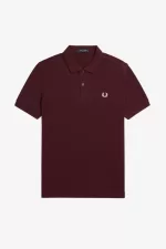 Fred Perry M6000 Men’s Shirt Oxblood Beige | NASLZ3109