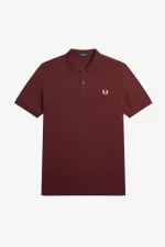 Fred Perry M6000 Men’s Shirt Oxblood Beige | NASLZ3109