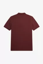 Fred Perry M6000 Men’s Shirt Oxblood Beige | NASLZ3109