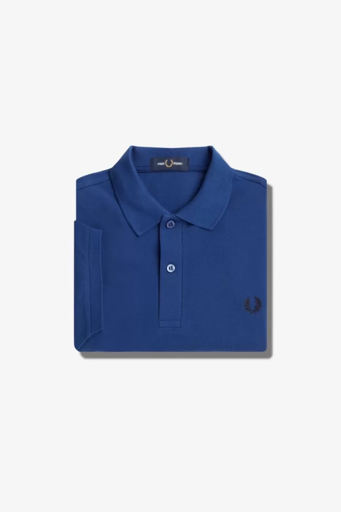 Fred Perry M6000 Men’s Shirt Shaded Cobalt Navy | HQIYZ2805