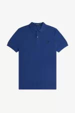 Fred Perry M6000 Men’s Shirt Shaded Cobalt Navy | HQIYZ2805