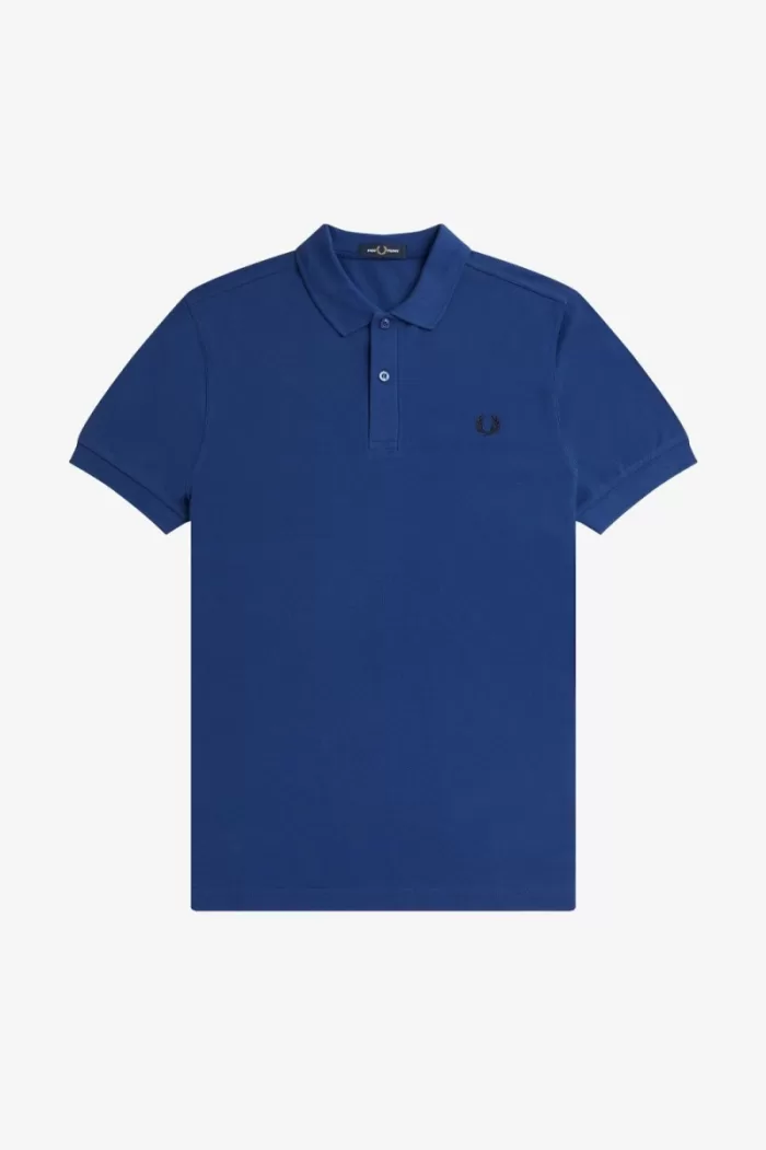 Fred Perry M6000 Men’s Shirt Shaded Cobalt Navy | HQIYZ2805