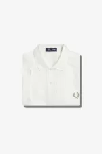 Fred Perry M6000 Men’s Shirt Snow White Green | OHDGX3091