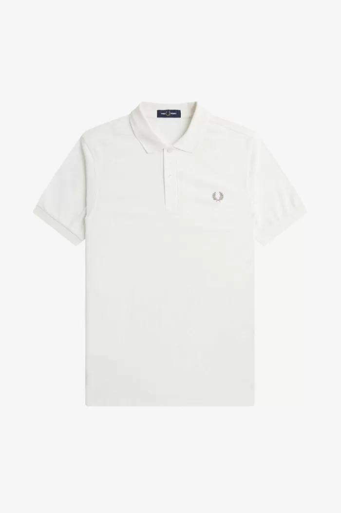 Fred Perry M6000 Men’s Shirt Snow White Green | OHDGX3091