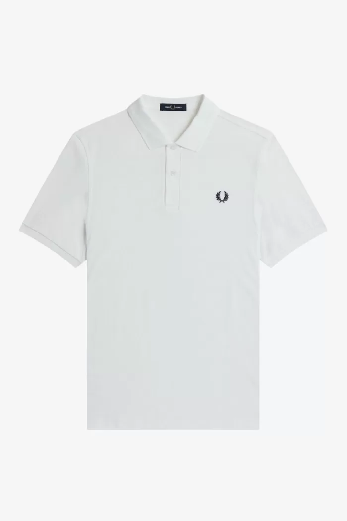 Fred Perry M6000 Men’s Shirt White Navy | UICRY1572