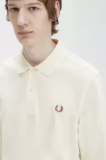 Fred Perry M6006 Men’s Shirt Beige Whisky Brown | MWOIX6259