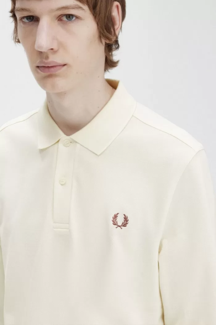 Fred Perry M6006 Men’s Shirt Beige Whisky Brown | MWOIX6259