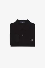 Fred Perry M6006 Men’s Shirt Black Chrome | KXFNP0872