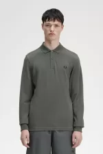 Fred Perry M6006 Men’s Shirt Field Green | WBNKY3092