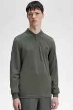 Fred Perry M6006 Men’s Shirt Field Green | WBNKY3092