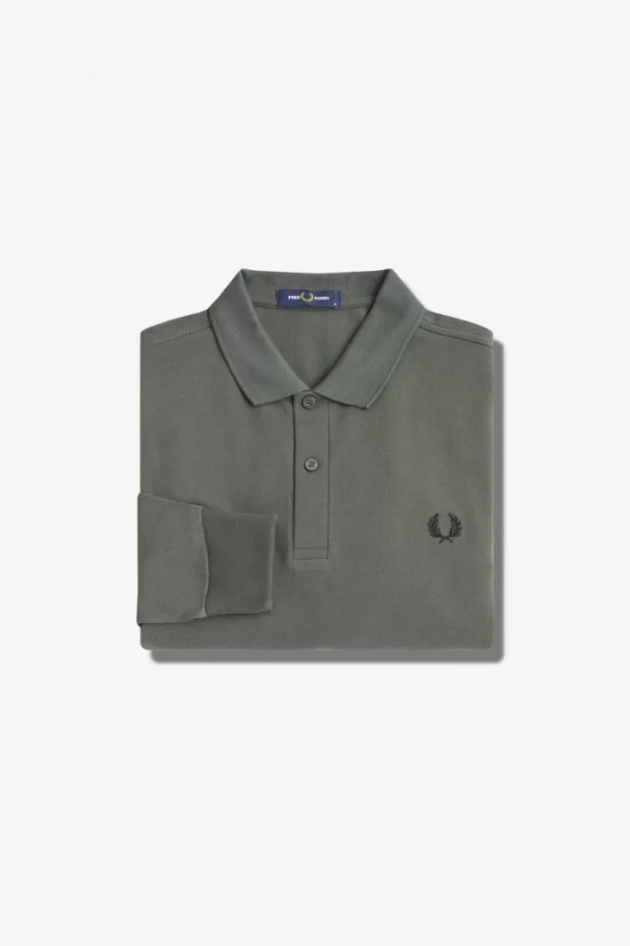 Fred Perry M6006 Men’s Shirt Field Green | WBNKY3092