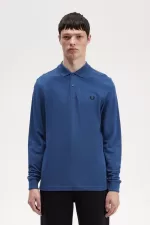 Fred Perry M6006 Men’s Shirt Midnight Blue | CBRQN7049