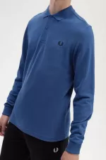 Fred Perry M6006 Men’s Shirt Midnight Blue | CBRQN7049