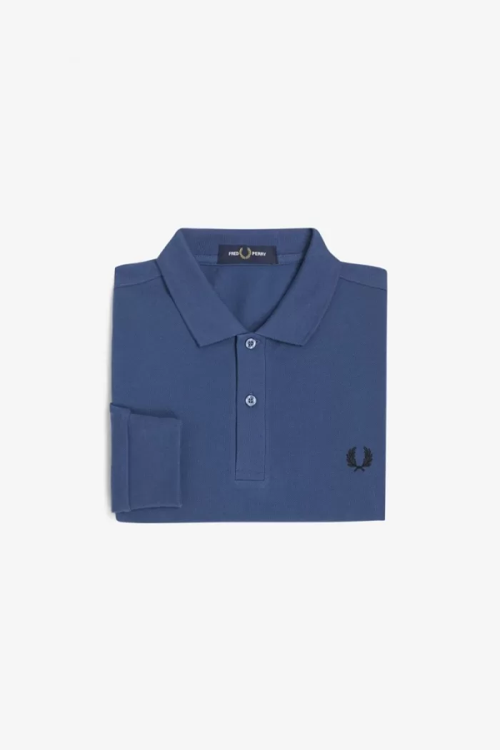 Fred Perry M6006 Men’s Shirt Midnight Blue | CBRQN7049