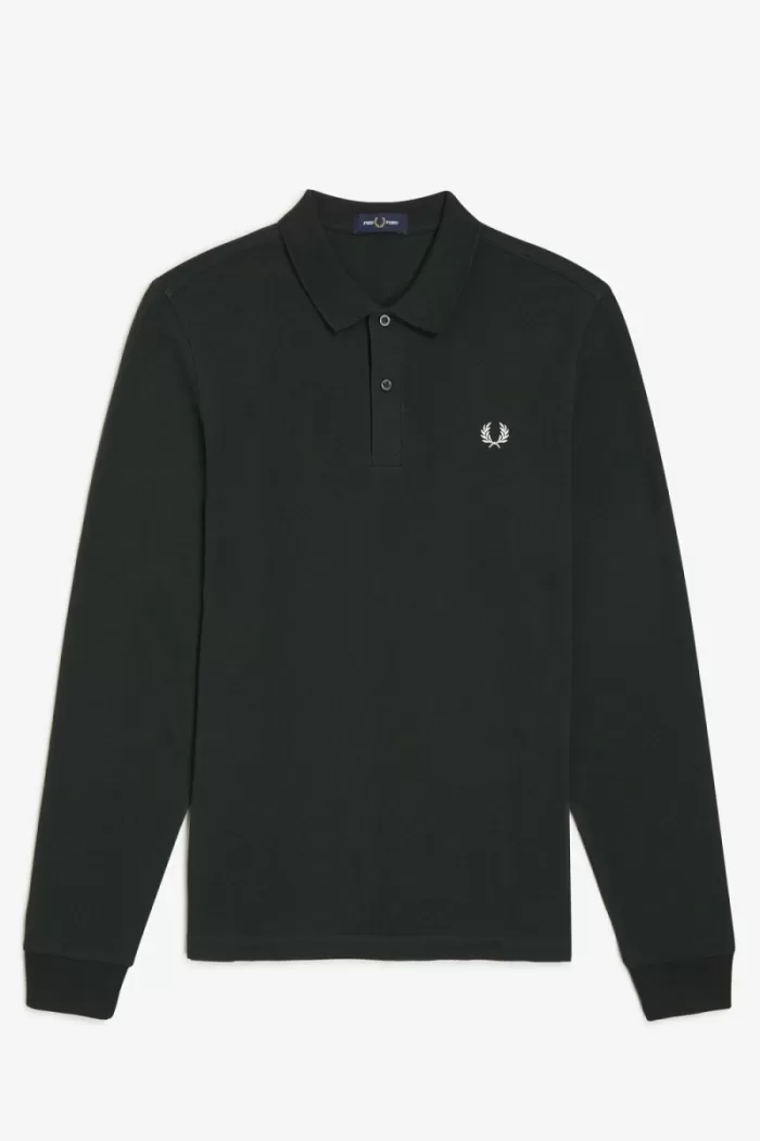 Fred Perry M6006 Men’s Shirt Night Green | KBQNP7291