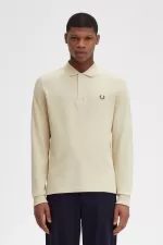 Fred Perry M6006 Men’s Shirt Oatmeal Field Green | XSNVF4139