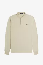 Fred Perry M6006 Men’s Shirt Oatmeal Field Green | XSNVF4139