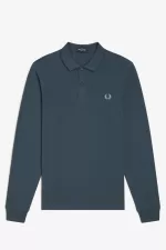 Fred Perry M6006 Men’s Shirt Petrol Blue | IWOZC4809