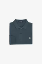 Fred Perry M6006 Men’s Shirt Petrol Blue | IWOZC4809