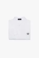 Fred Perry M6006 Men’s Shirt White Navy | OUJDH0658