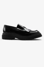 Fred Perry Men’s Loafers Black | YUGZB8527