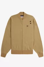 Fred Perry Metallic Knitted Bomber Women’s Jackets 1964 Gold | HXBPL2034