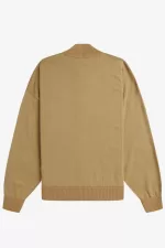 Fred Perry Metallic Knitted Bomber Women’s Jackets 1964 Gold | HXBPL2034