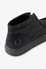 Fred Perry Mid Dawson Men’s Boots Black | KEHCQ7394