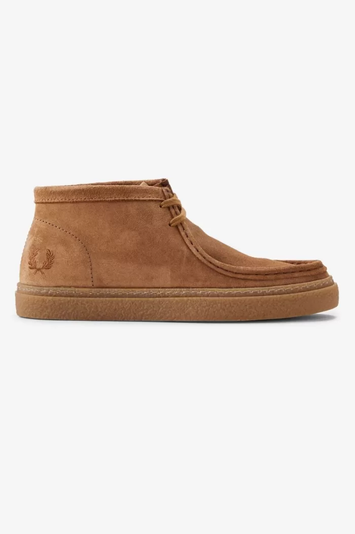 Fred Perry Mid Dawson Men’s Boots Dark Coffee | TFLCV0967