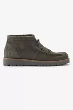 Fred Perry Mid Kenney Men’s Boots Field Green | MNJIW0538