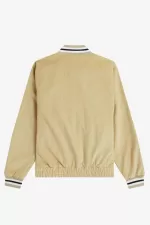 Fred Perry Needlecord Tennis Bomber Men’s Jackets Stone | HYPDT1896